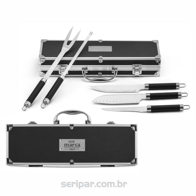 Kit churrasco premium personalizado empresa