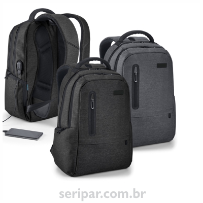 Mochila notebook personalizada para empresas como brinde corporativo