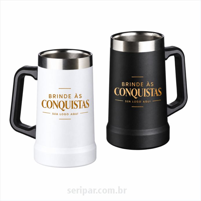 caneca de chopp personalizada - Brindes final de ano