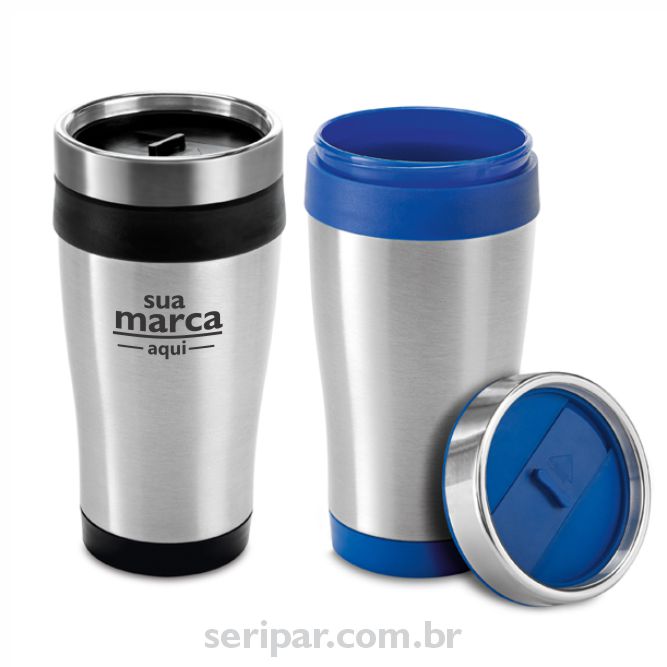 Copo para viagem personalizado empresa