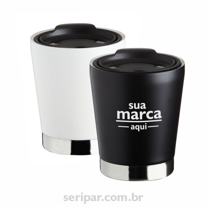 Copo inox personalizado empresa