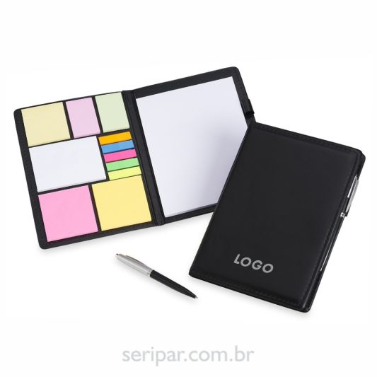 Kit bloco anotações personalizado empresa