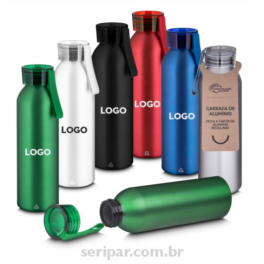 Garrafa alumínio personalizada empresa