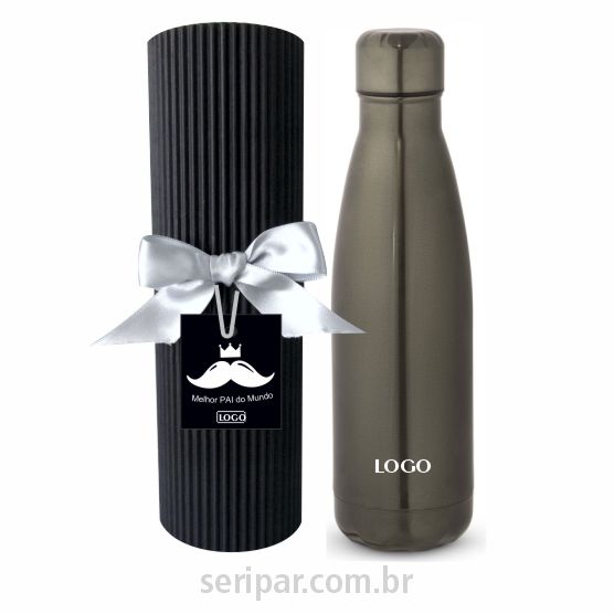Garrafa térmica personalizada Dia dos Pai