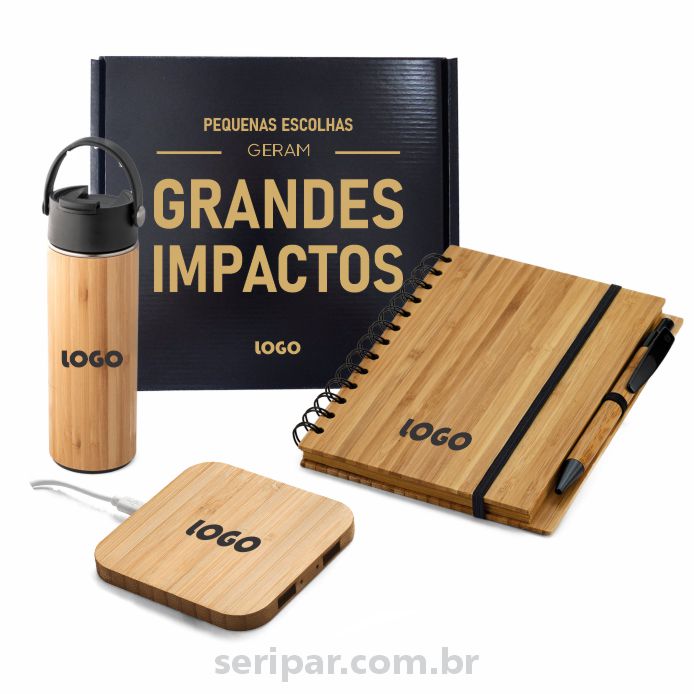 Brinde corporativo sustentável office