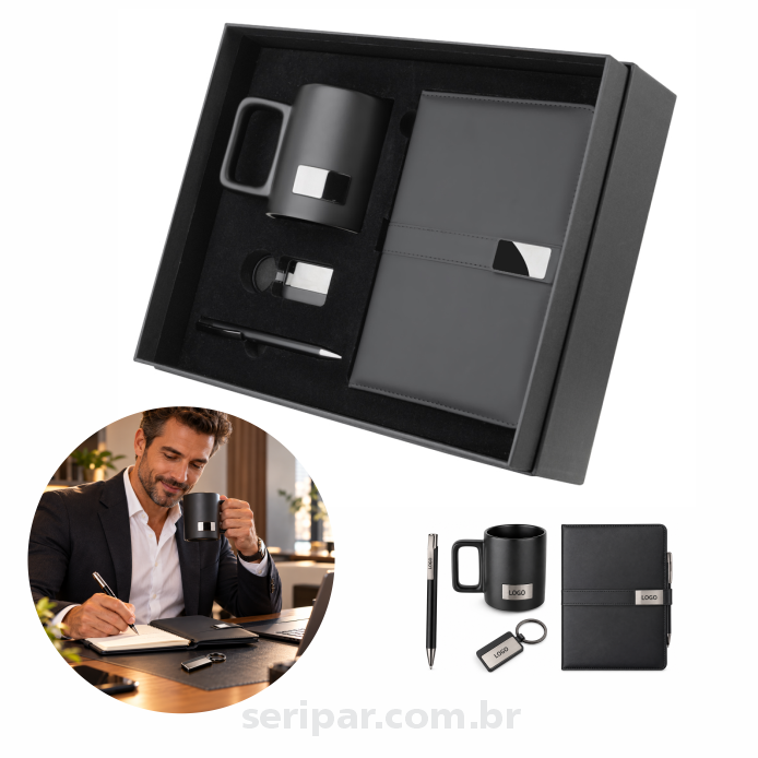 Kit executivo - presente coporativos para empresas